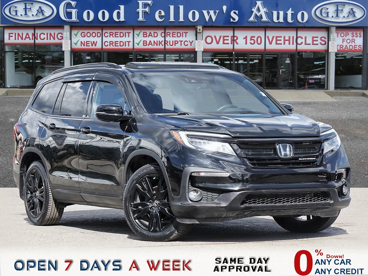 2021 Honda Pilot BLACK EDITION, AWD, 7 PASSENGER, LEATHER SEATS, SU