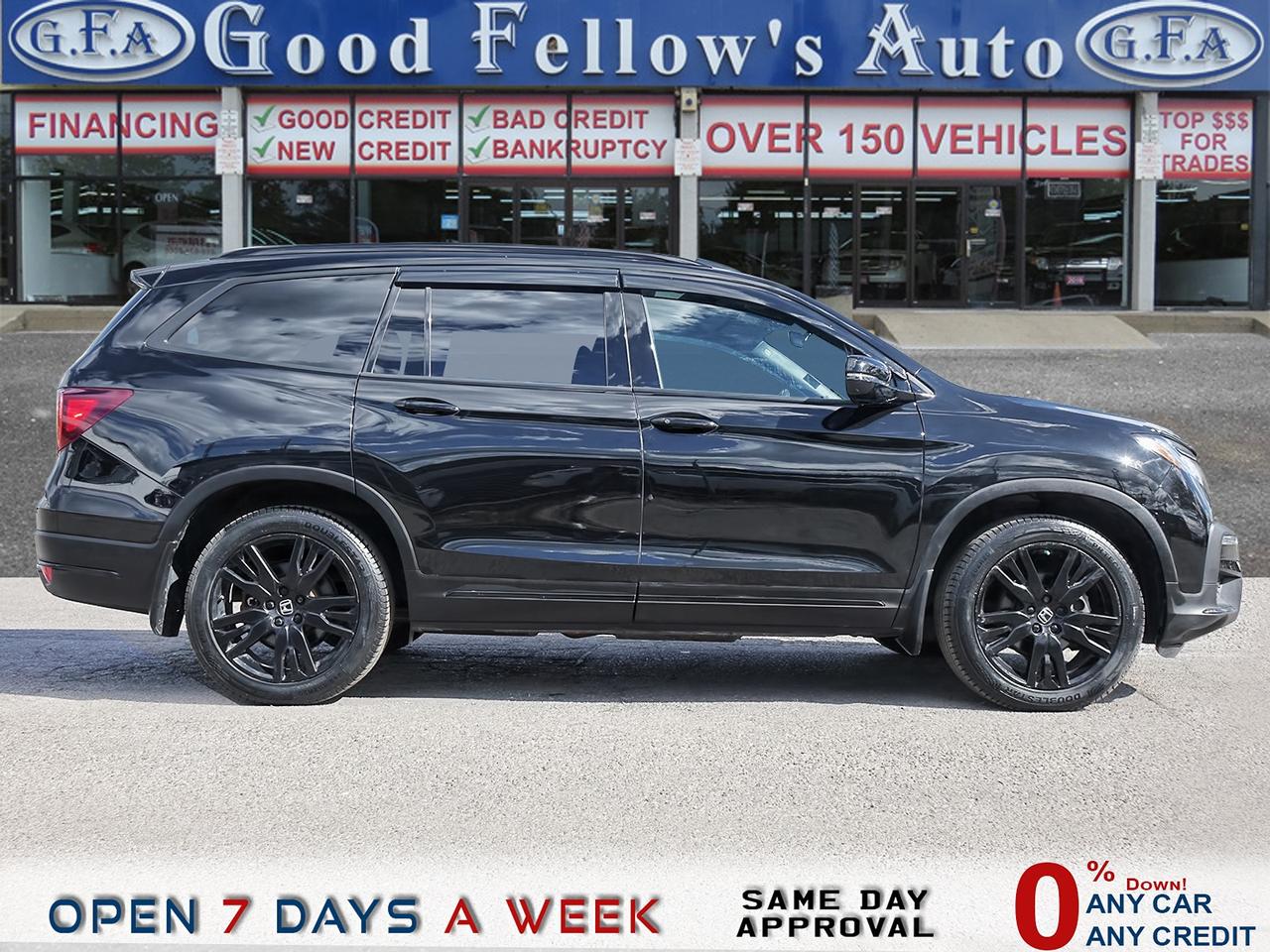 2021 Honda Pilot BLACK EDITION, AWD, 7 PASSENGER, LEATHER SEATS, SU Photo3