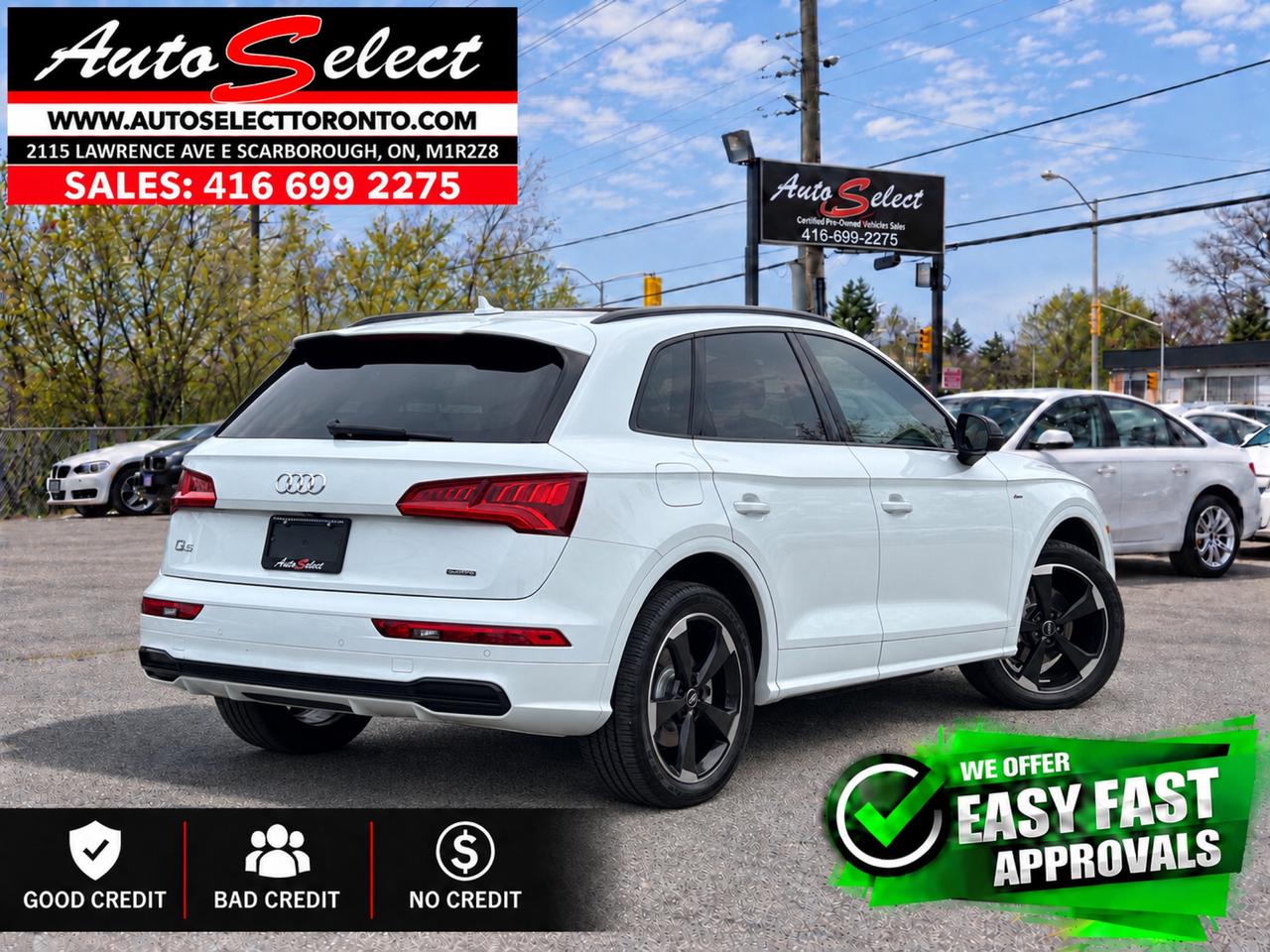 2019 Audi Q5 Progressiv **S-Line** Quattro - AWD - Apple Carplay -Tech Pkg Photo