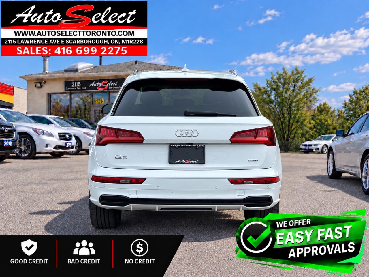 2019 Audi Q5 Progressiv **S-Line** Quattro - AWD - Apple Carplay -Tech Pkg Photo