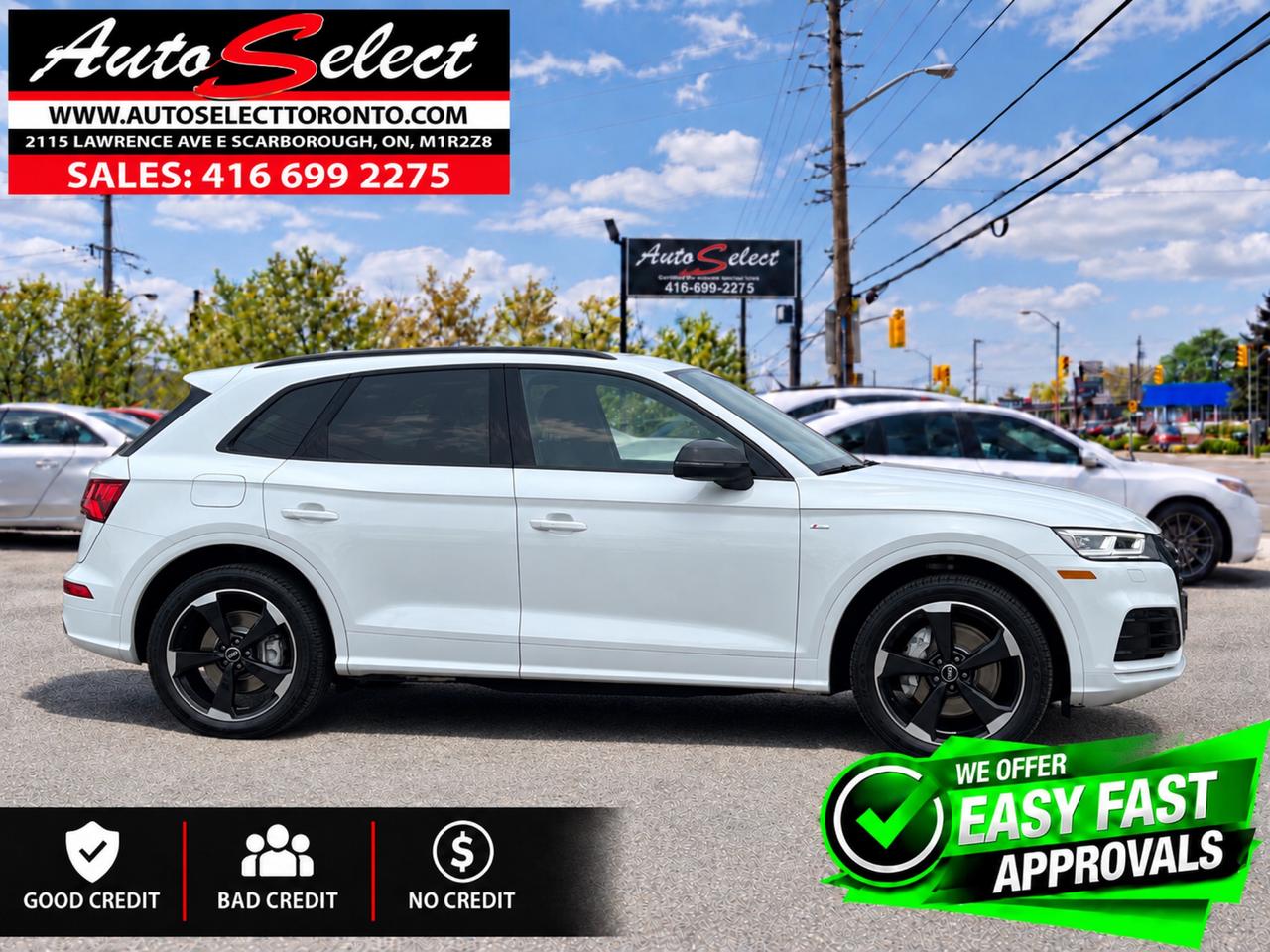 2019 Audi Q5 Progressiv **S-Line** Quattro - AWD - Apple Carplay -Tech Pkg Photo