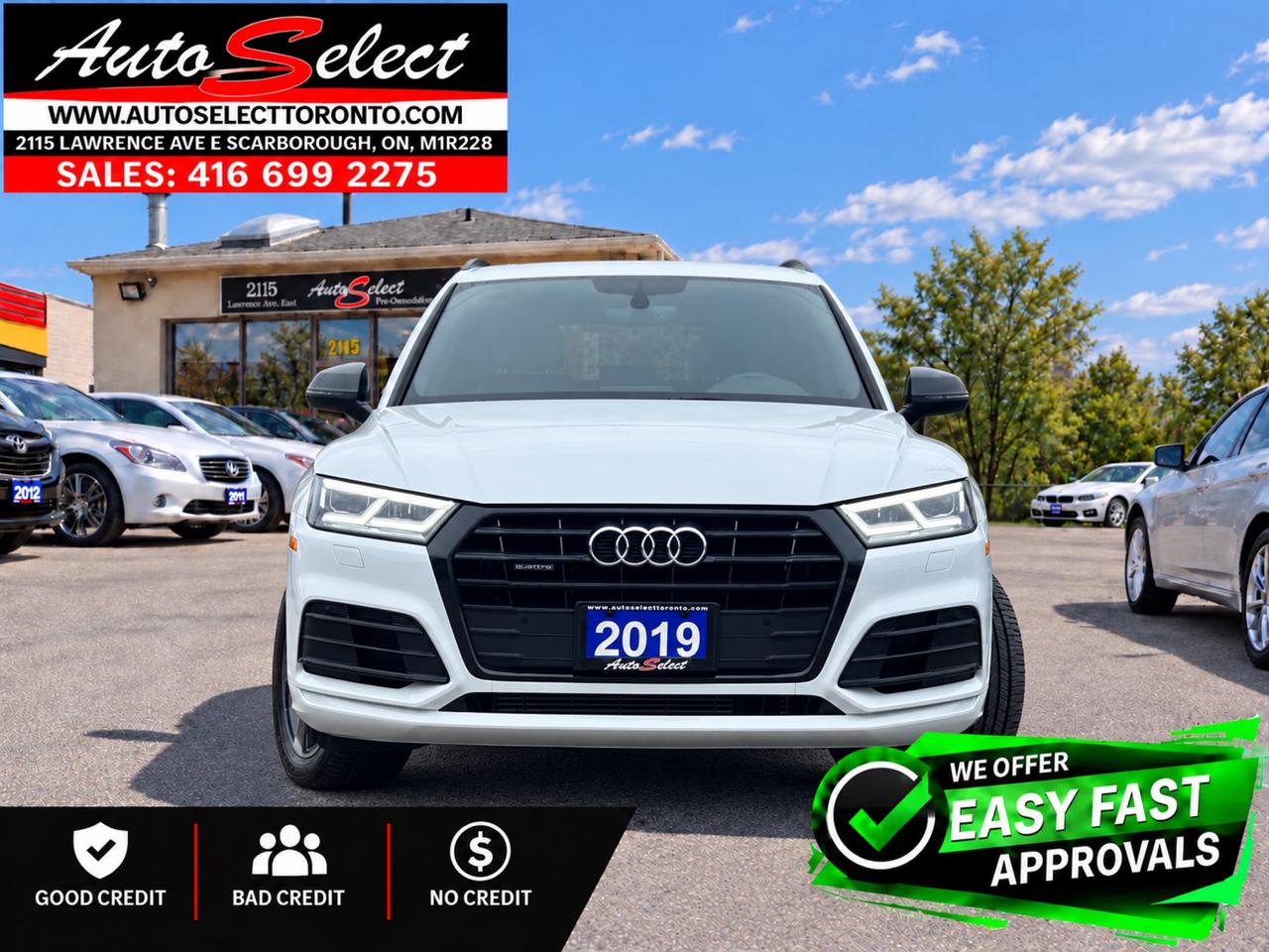 2019 Audi Q5 Progressiv **S-Line** Quattro - AWD - Apple Carplay -Tech Pkg Photo5