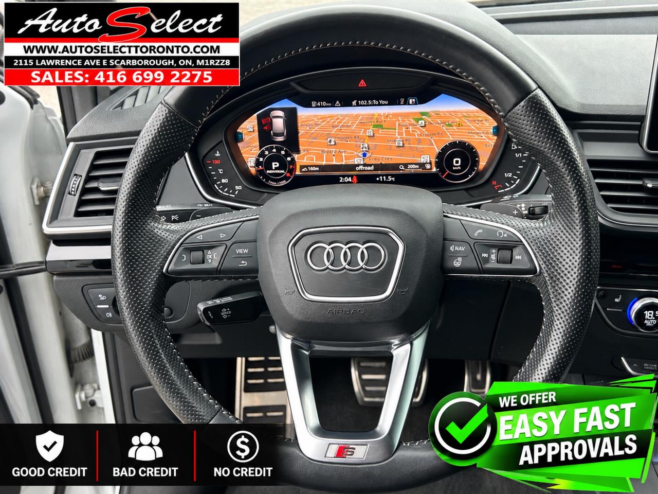 2019 Audi Q5 Progressiv **S-Line** Quattro - AWD - Apple Carplay -Tech Pkg Photo
