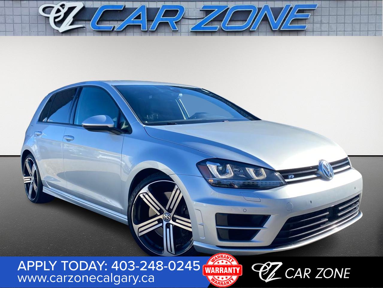 2017 Volkswagen Golf R 4-Door AWD with DCC and Navigation