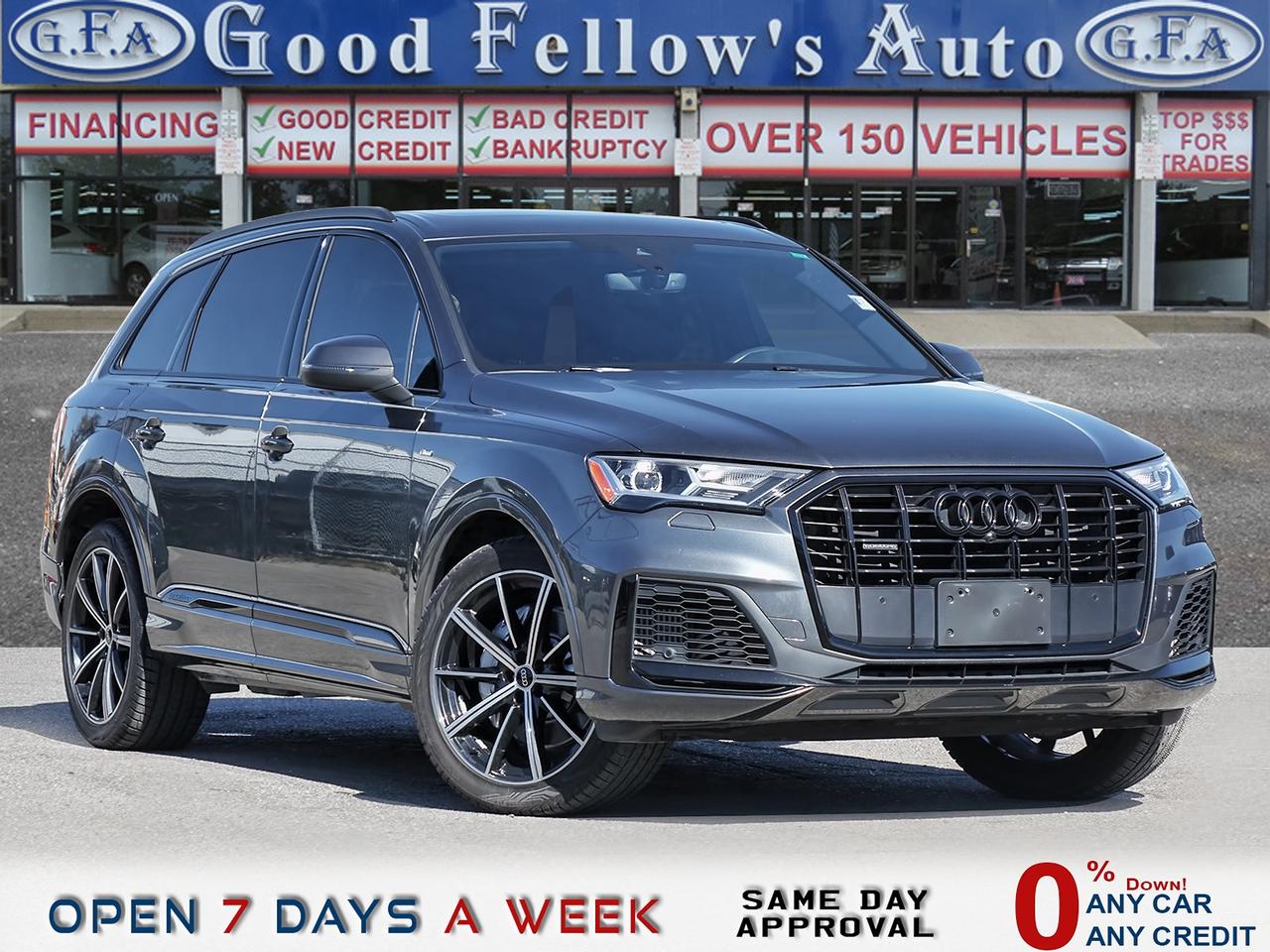 2022 Audi Q7 KOMFORT MODEL, QUATTRO, 7 PASSENGER, LEATHER SEATS