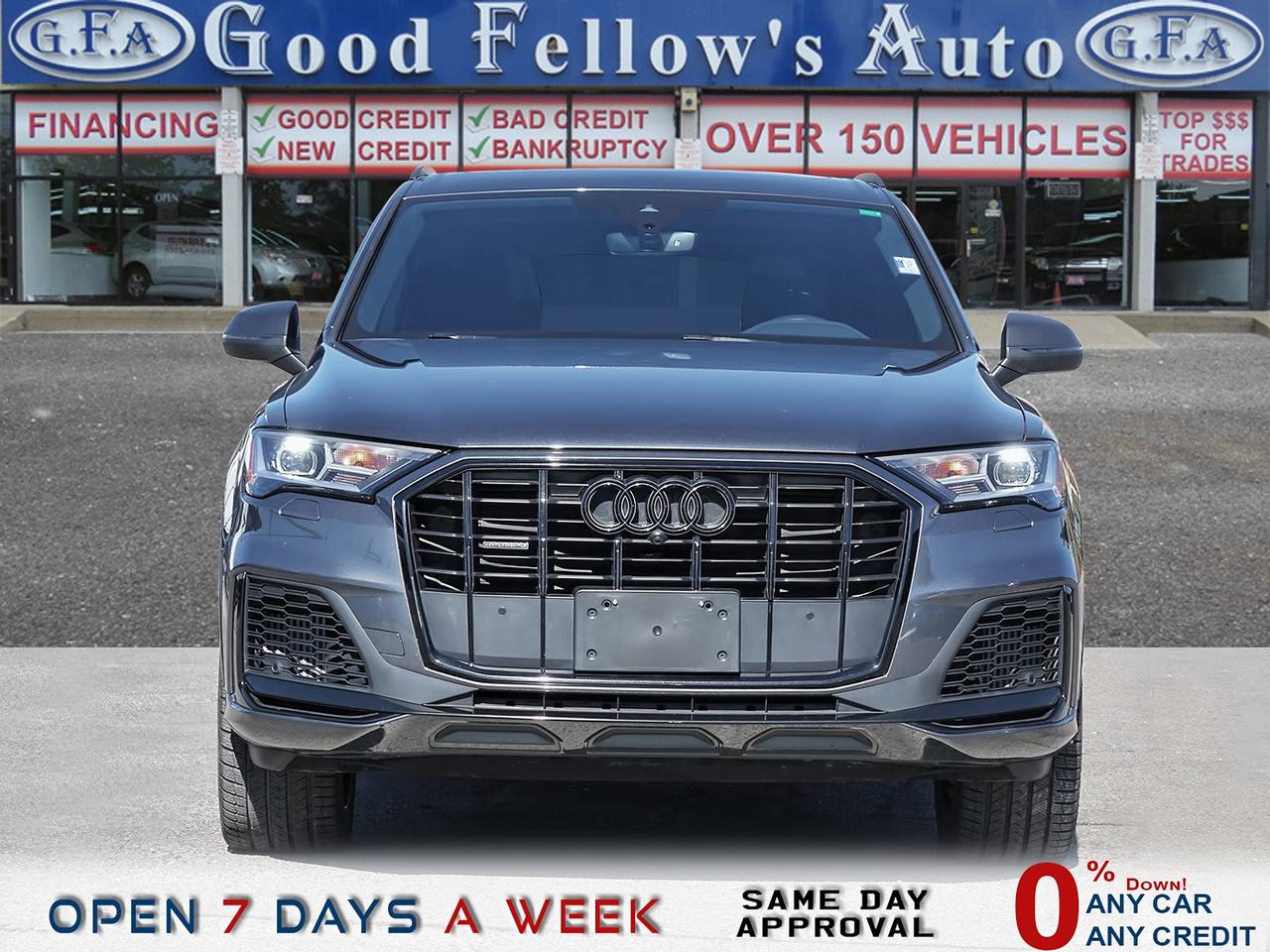 2022 Audi Q7 KOMFORT MODEL, QUATTRO, 7 PASSENGER, LEATHER SEATS Photo2