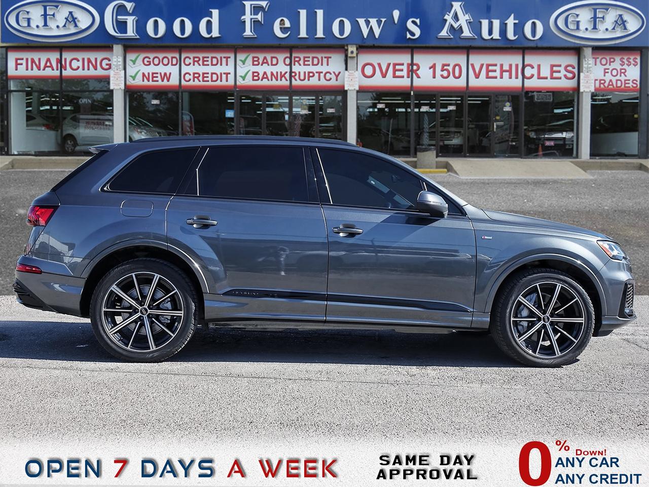 2022 Audi Q7 KOMFORT MODEL, QUATTRO, 7 PASSENGER, LEATHER SEATS Photo3