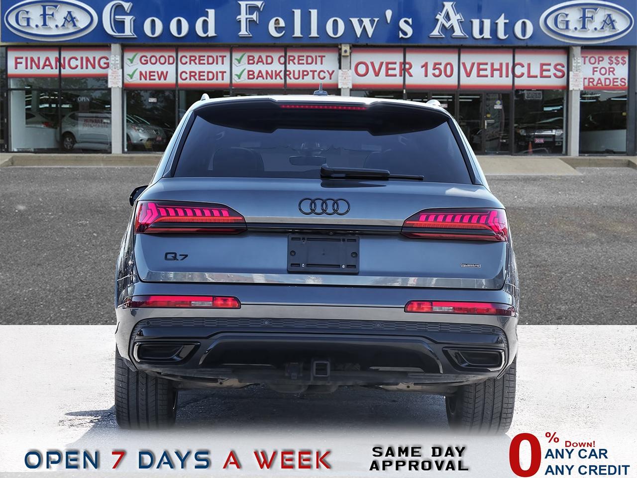 2022 Audi Q7 KOMFORT MODEL, QUATTRO, 7 PASSENGER, LEATHER SEATS Photo4