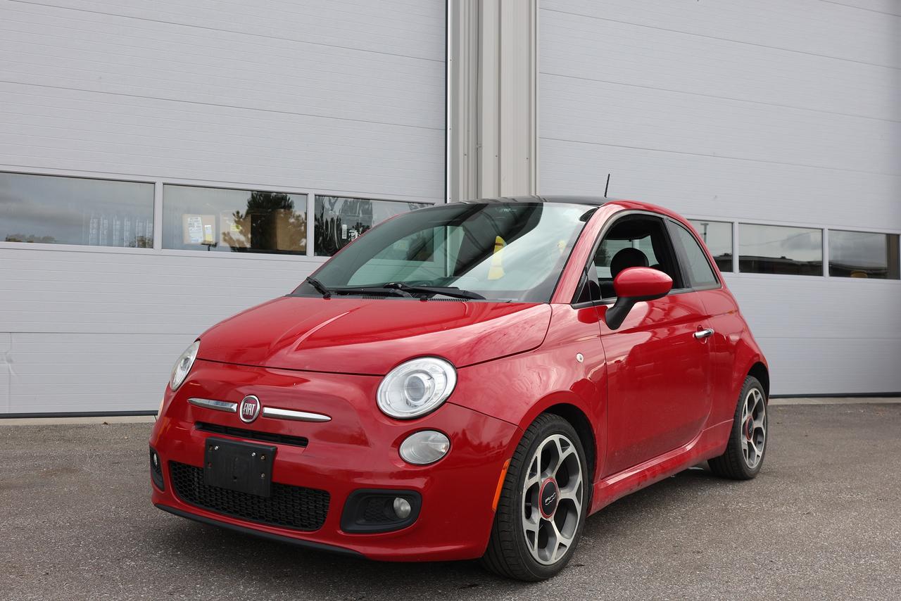 2016 Fiat 500 - AS IS AS TRADED|LEATHER|SUNROOF|ALLOYS Photo