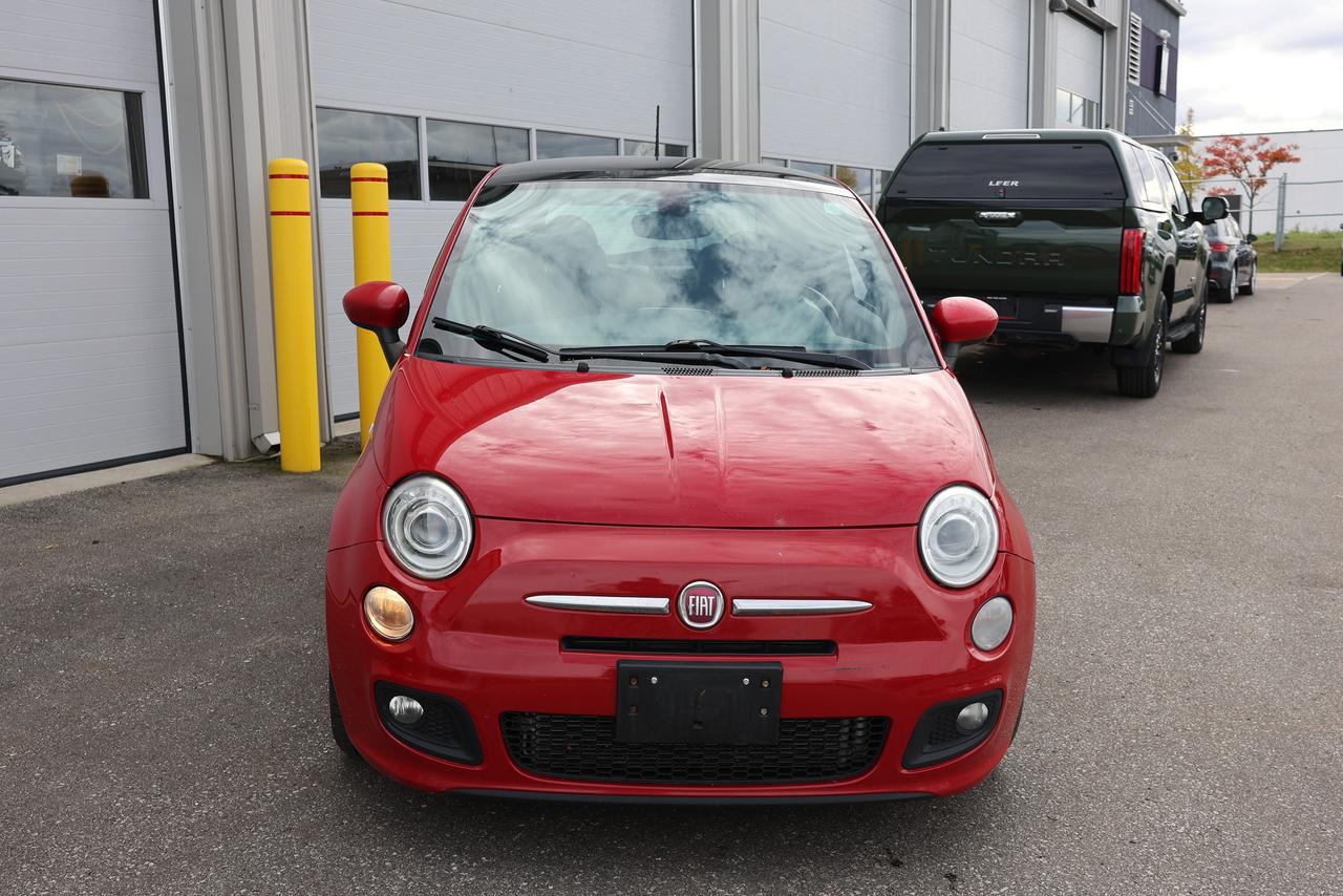 2016 Fiat 500 - AS IS AS TRADED|LEATHER|SUNROOF|ALLOYS Photo5