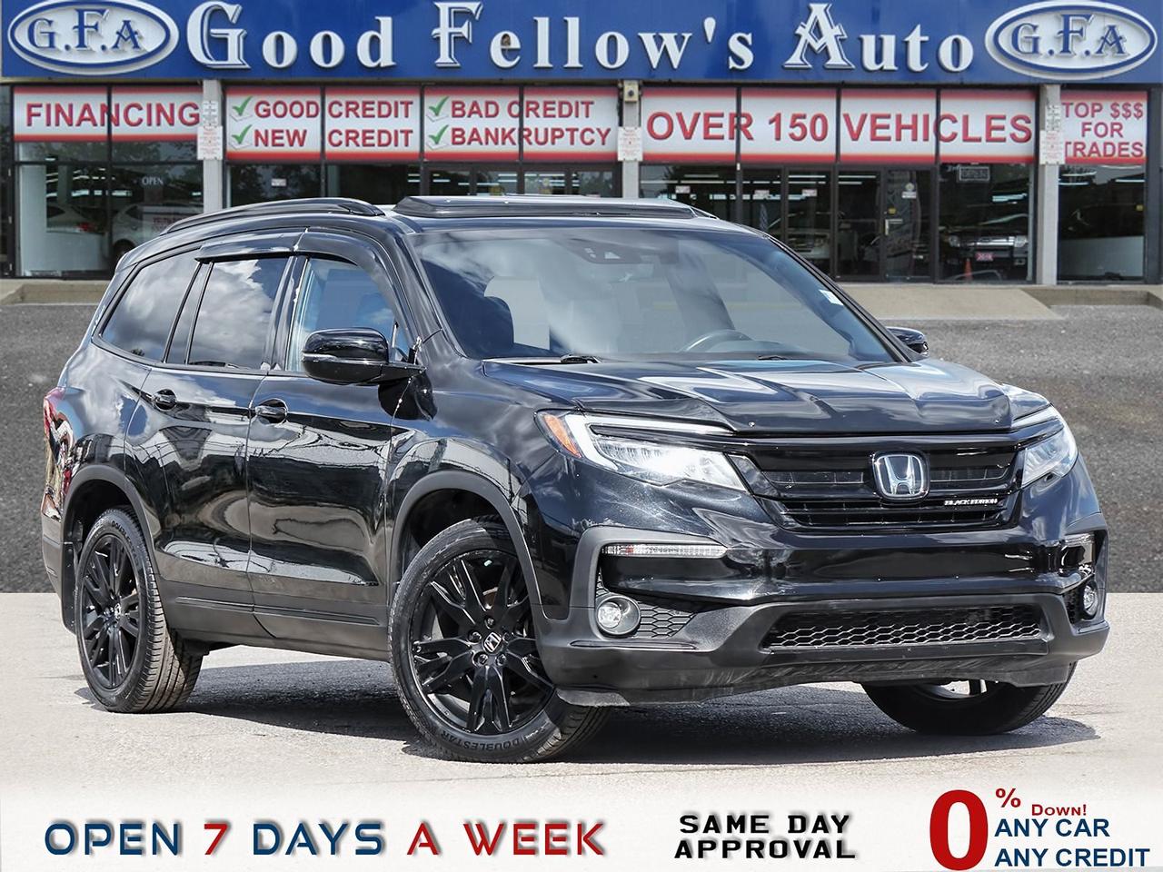 2021 Honda Pilot BLACK EDITION, AWD, 7 PASSENGER, LEATHER SEATS, SU - Photo #1