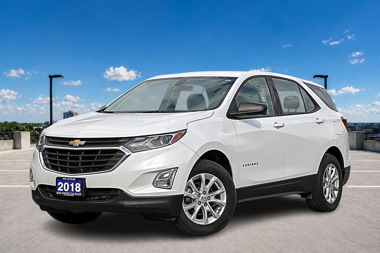 White 2018 Chevrolet Equinox SUV / Crossover Four-Wheel Drive Automatic