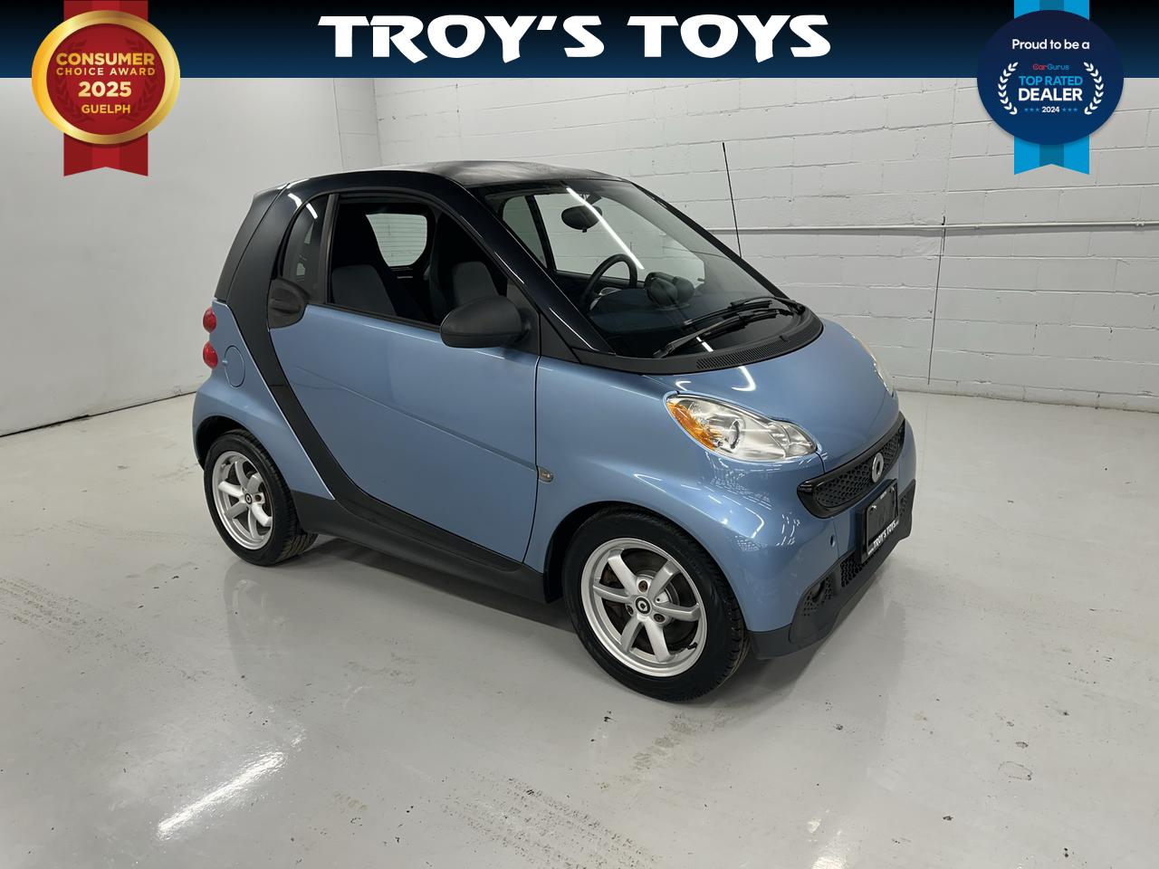 Blue 2013 smart fortwo Hatchback Rear-Wheel Drive Automatic