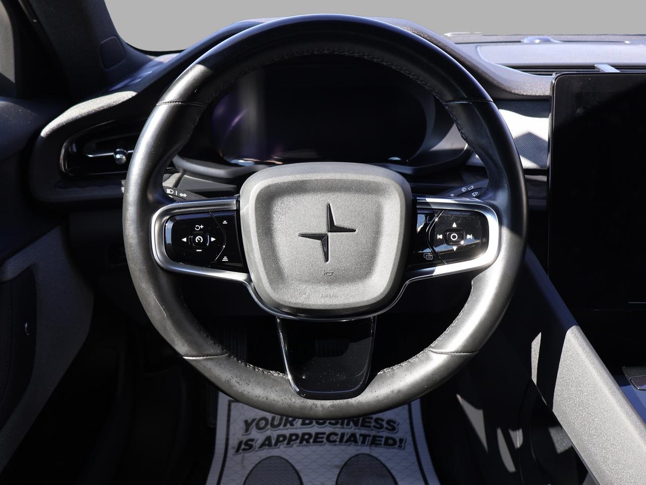 2022 Polestar 2 LONG RANGE DUAL MOTOR AWD *ACCIDENT FREE* CAMERA NAV BLUETOOTH LEATHER HEATED SEATS CRUISE ALLOYS Photo