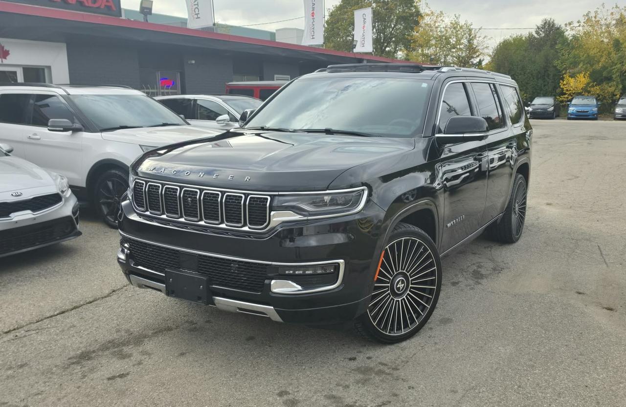 Black 2023 Jeep Wagoneer SUV / Crossover Four-Wheel Drive Automatic