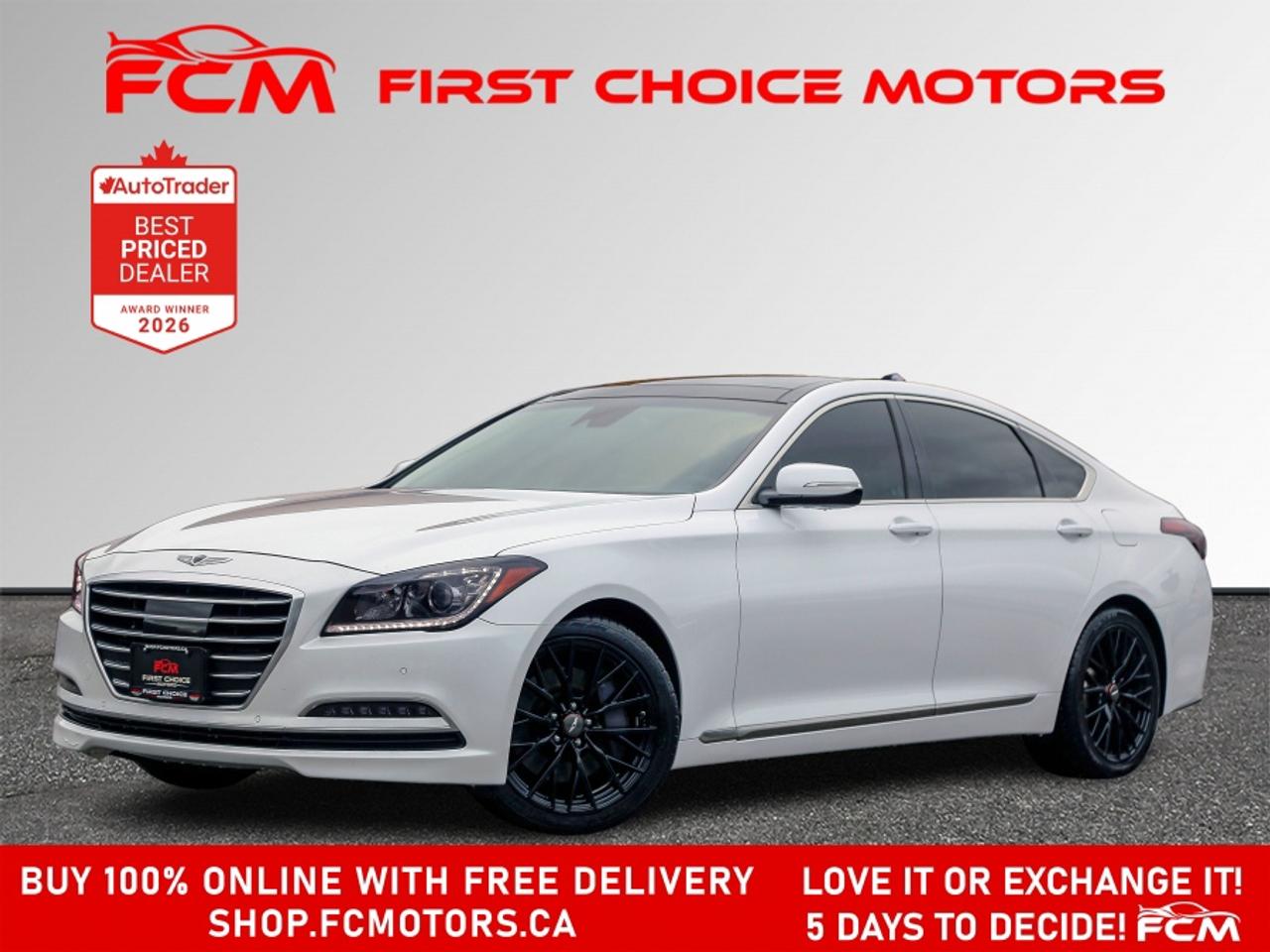2017 Genesis G80 TECHNOLOGY | FULLY CERTIFIED WITH WARRANTY Photo0