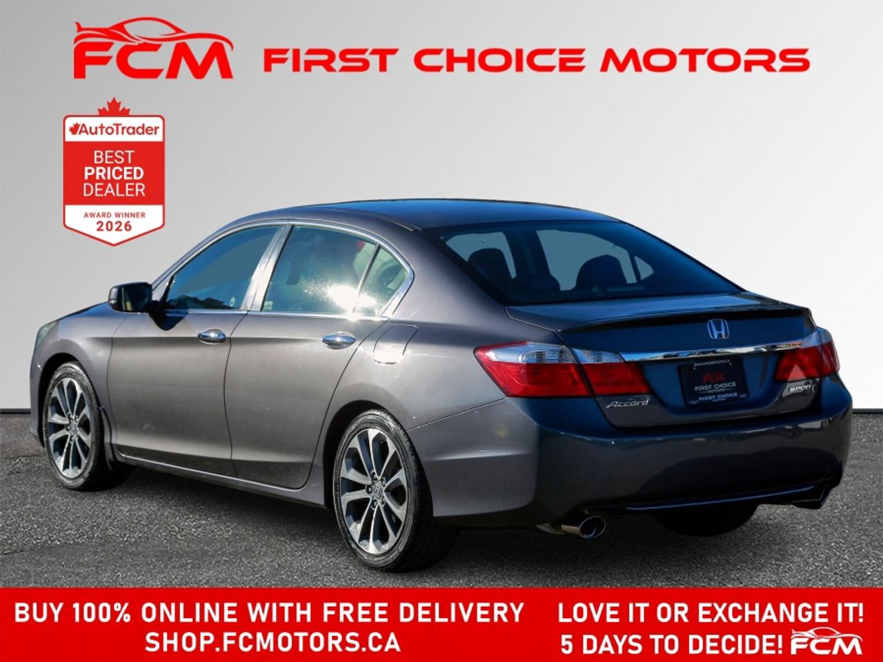 2015 Honda Accord SPORT | FULLY CERTIFIED WITH WARRANTY Photo4