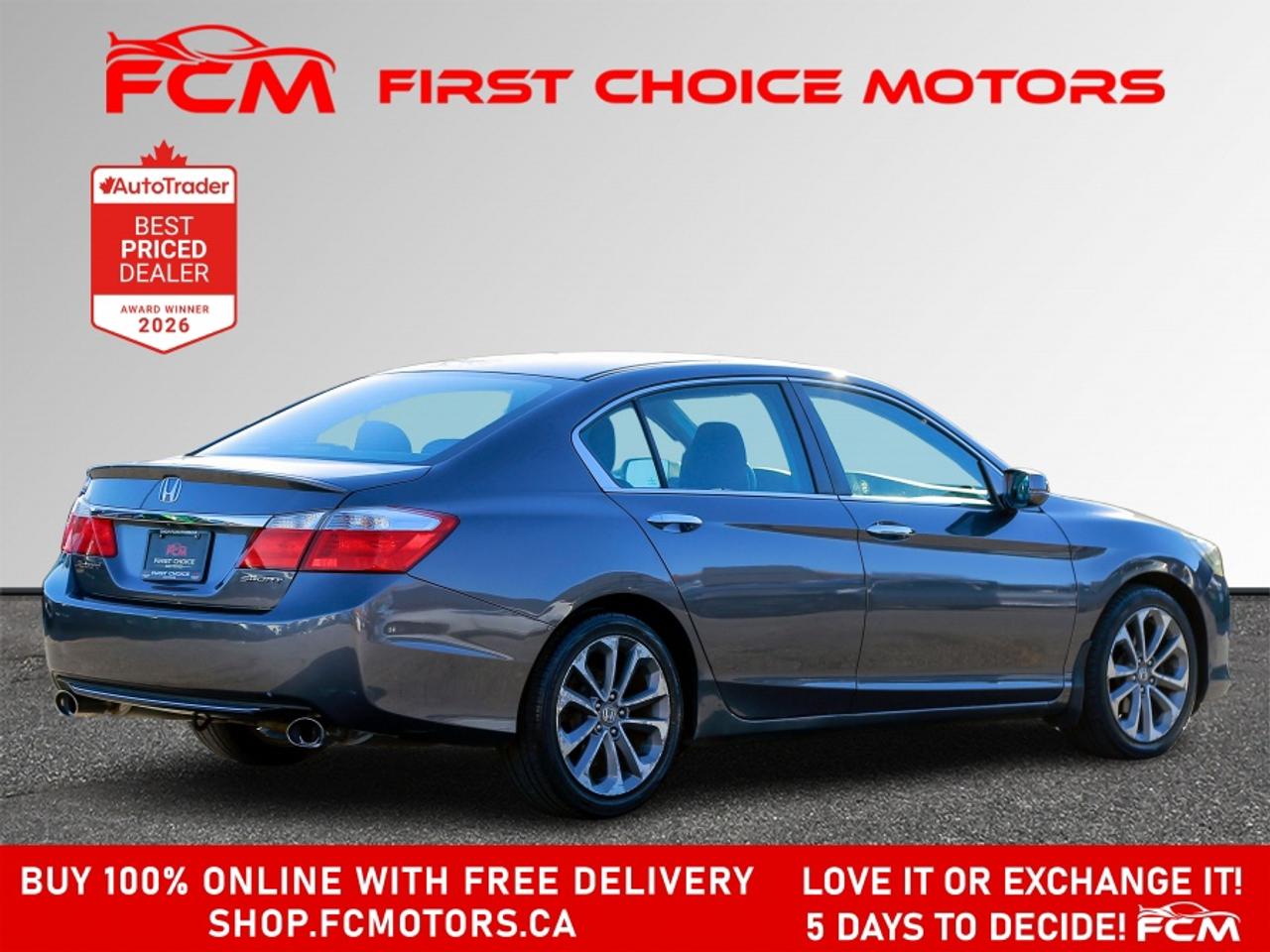 2015 Honda Accord SPORT | FULLY CERTIFIED WITH WARRANTY Photo