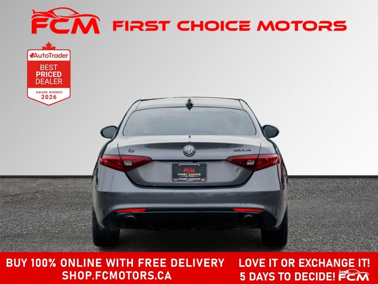 2017 Alfa Romeo Giulia | FULLY CERTIFIED WITH WARRANTY Photo