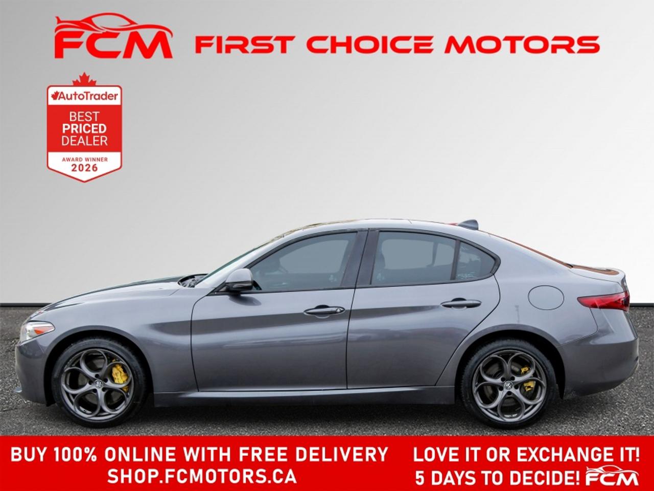 2017 Alfa Romeo Giulia | FULLY CERTIFIED WITH WARRANTY Photo