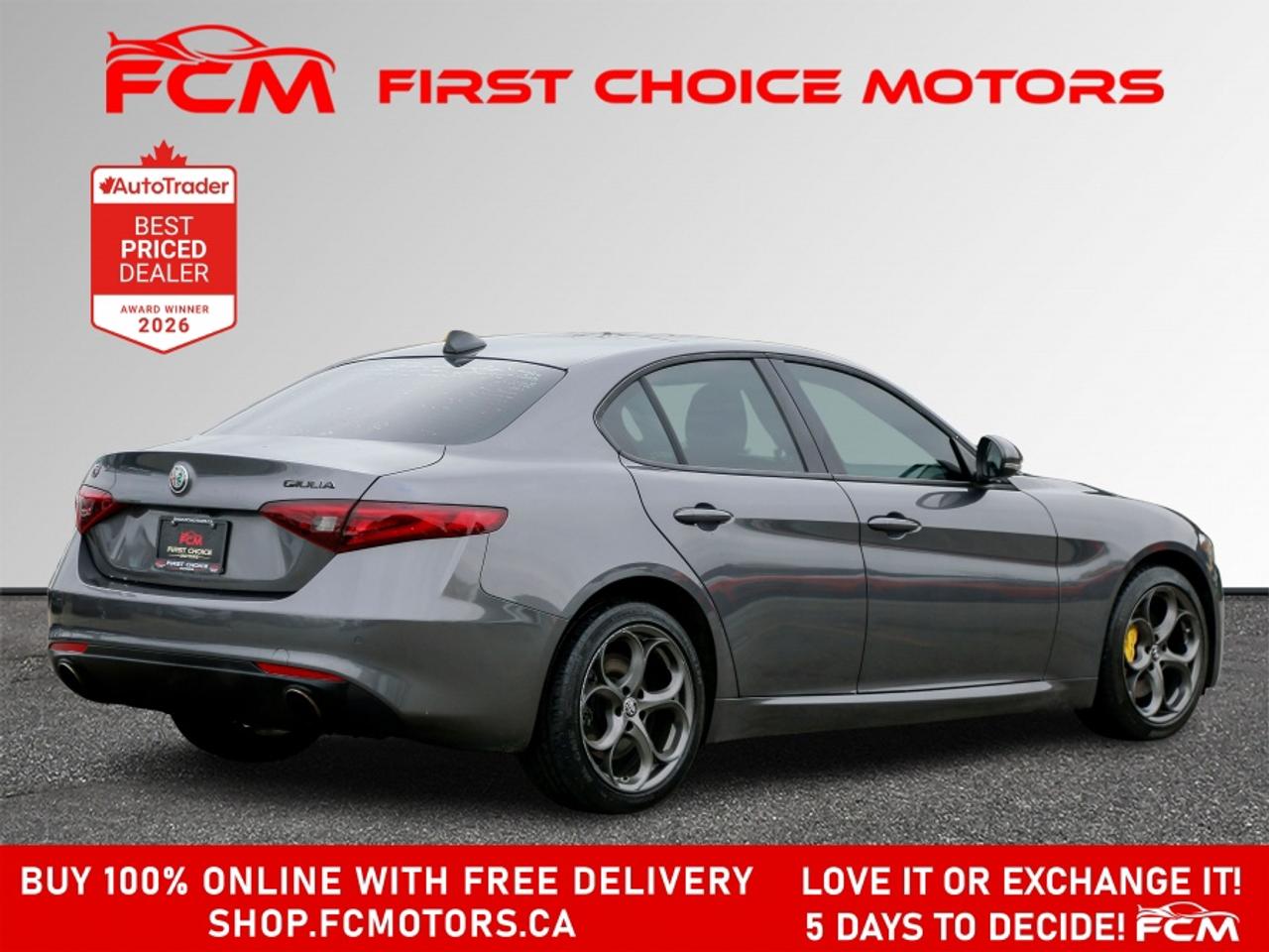 2017 Alfa Romeo Giulia | FULLY CERTIFIED WITH WARRANTY Photo