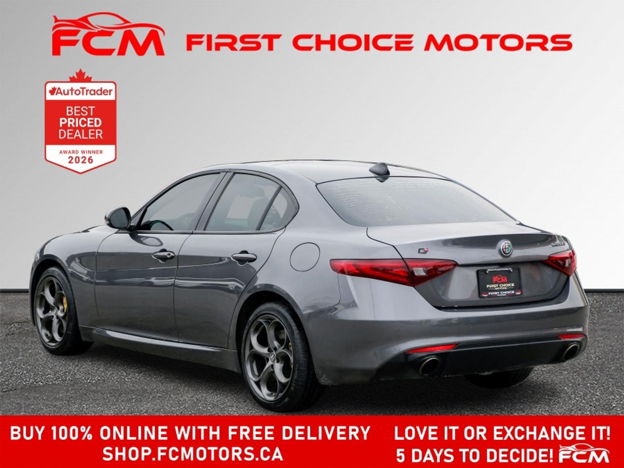 2017 Alfa Romeo Giulia | FULLY CERTIFIED WITH WARRANTY Photo