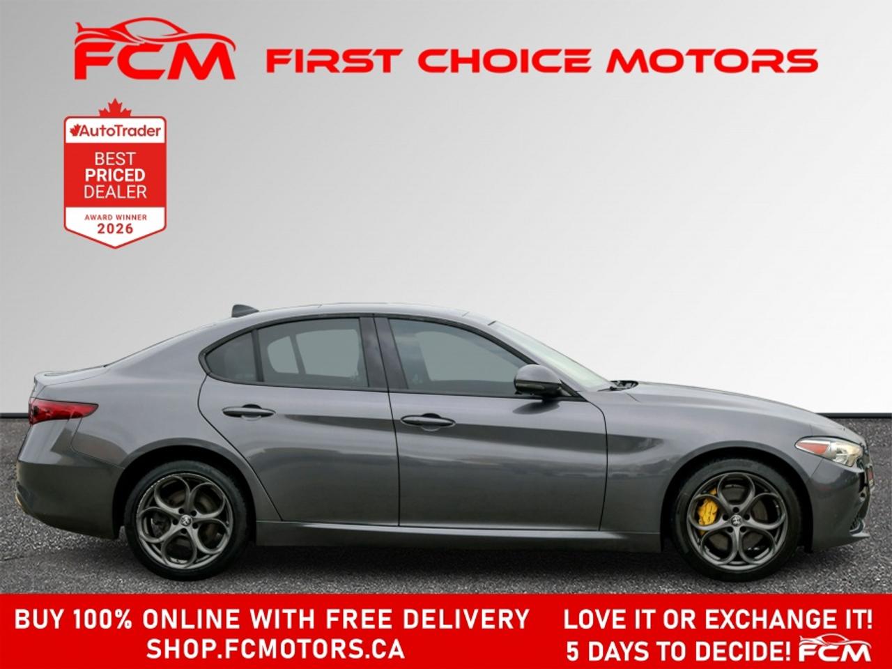 2017 Alfa Romeo Giulia | FULLY CERTIFIED WITH WARRANTY Photo
