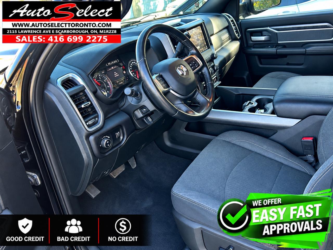 2021 RAM 2500 Big Horn 4x4 **Diesel** 6.7L 6 Cylinder - Clean Carfax Photo