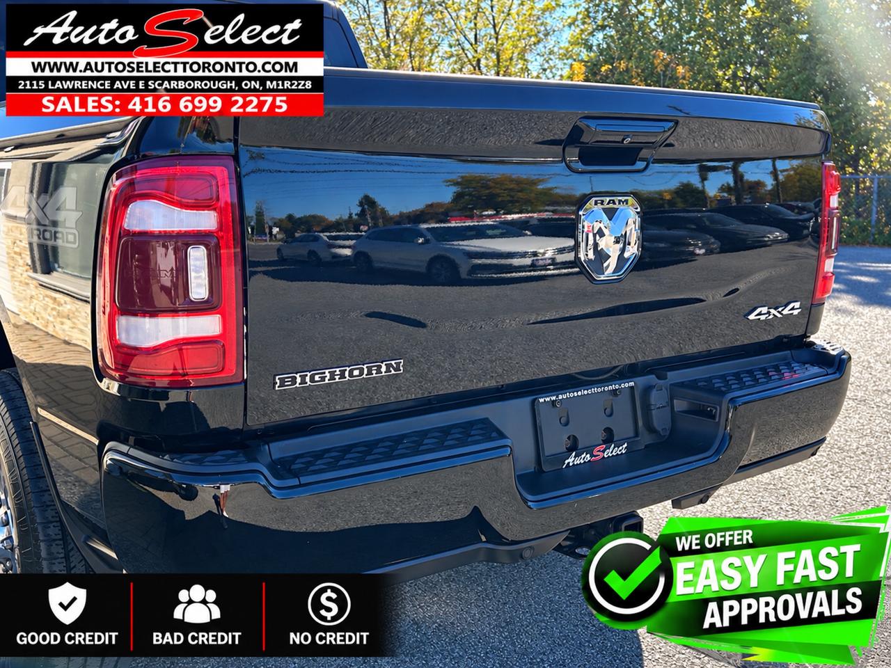 2021 RAM 2500 Big Horn 4x4 **Diesel** 6.7L 6 Cylinder - Clean Carfax Photo