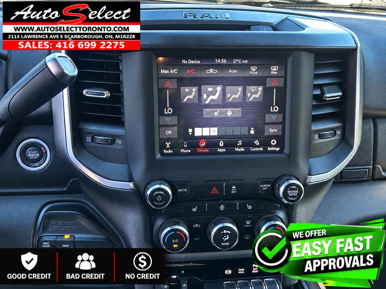 2021 RAM 2500 Big Horn 4x4 **Diesel** 6.7L 6 Cylinder - Clean Carfax Photo