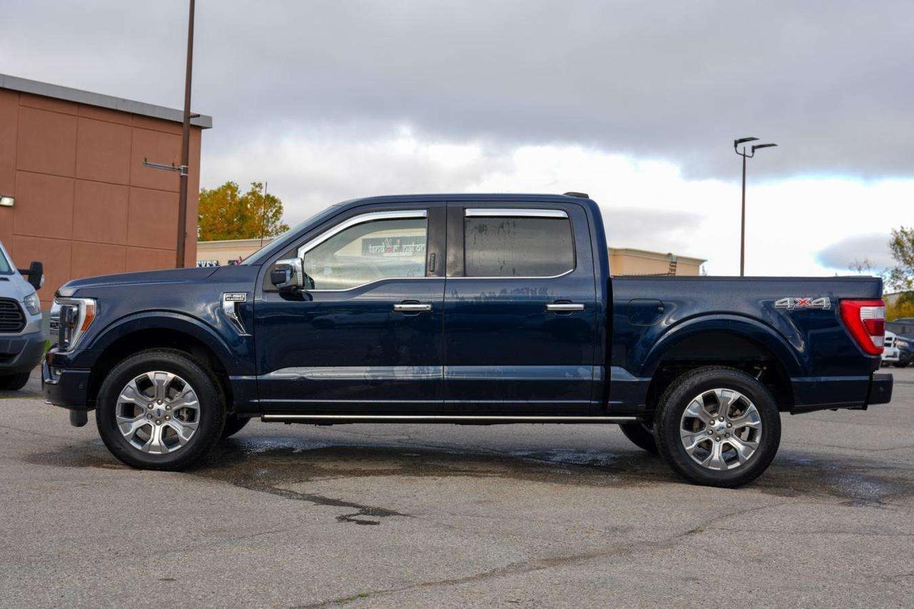 2022 Ford F-150 PLATINUM 4WD SUPERCREW 5.5' BOX LOW KM LEATHER PAN Photo