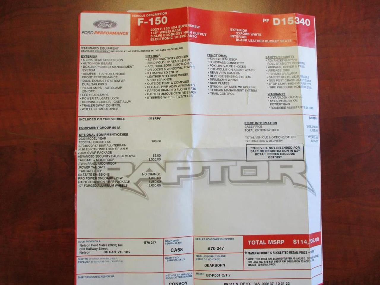 2023 Ford F-150 Raptor SuperCrew 4WD - Photo #24