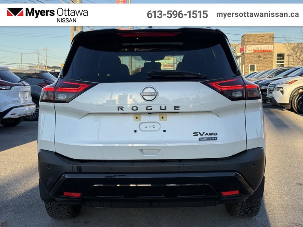2023 Nissan Rogue SV Midnight Edition  Midnight Edition Arriving Soon! - Moonroof Photo