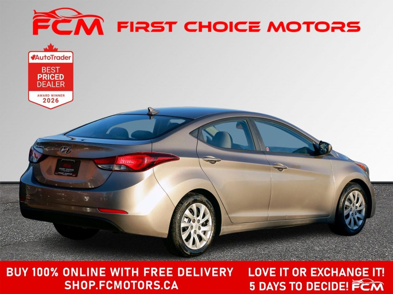 2014 Hyundai Elantra GL | FULLY CERTIFIED WITH WARRANTY Photo