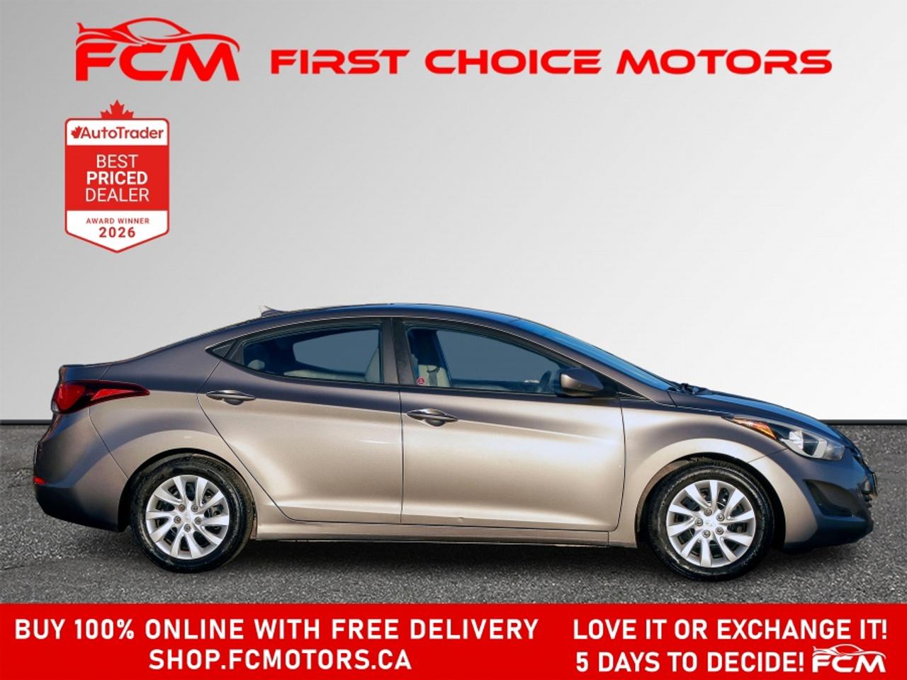 2014 Hyundai Elantra GL | FULLY CERTIFIED WITH WARRANTY Photo
