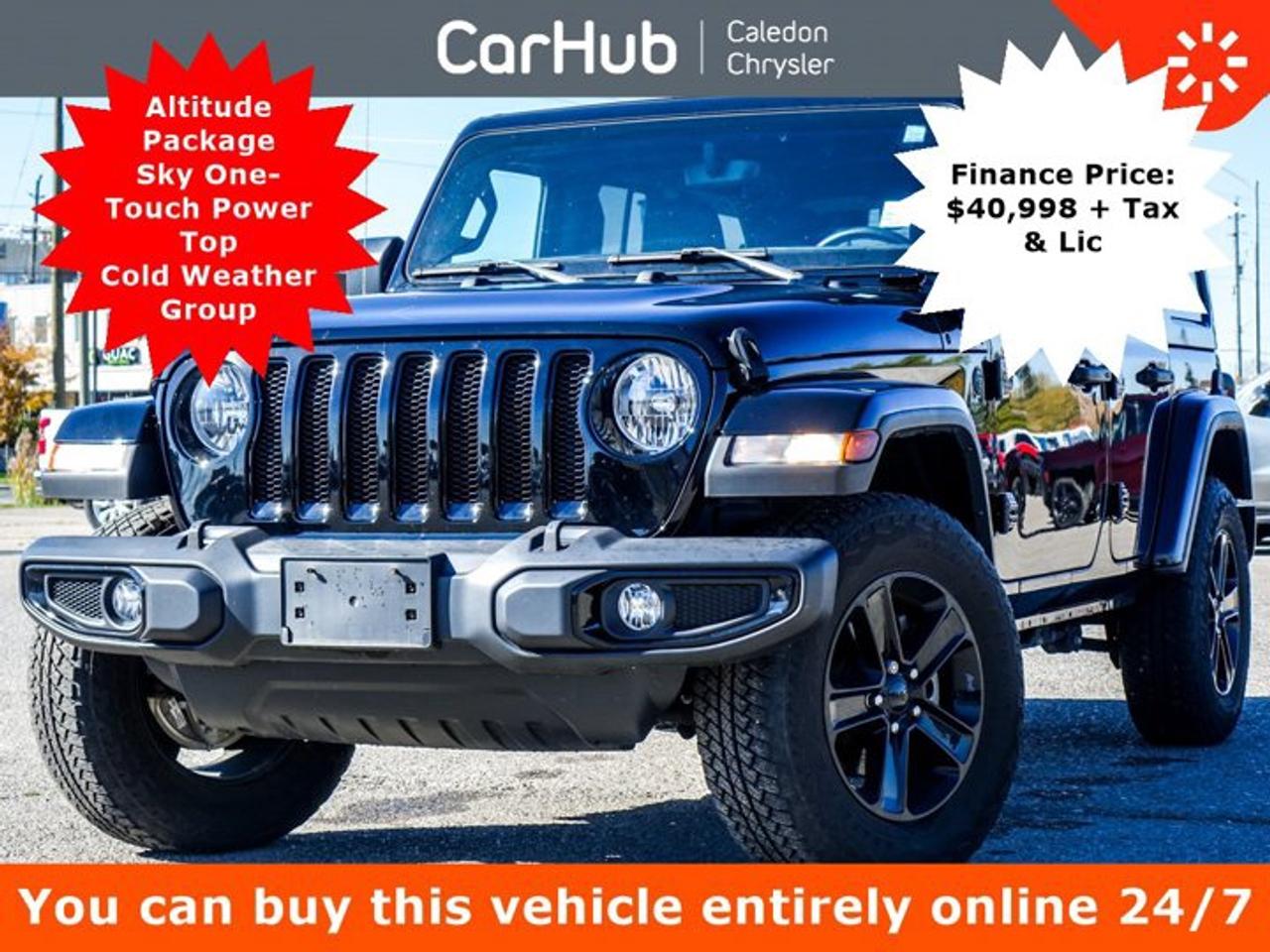 2023 Jeep Wrangler SAHARA Altitude Altitude Package | Sky One-Touch Power Top | Cold Weather Group Photo