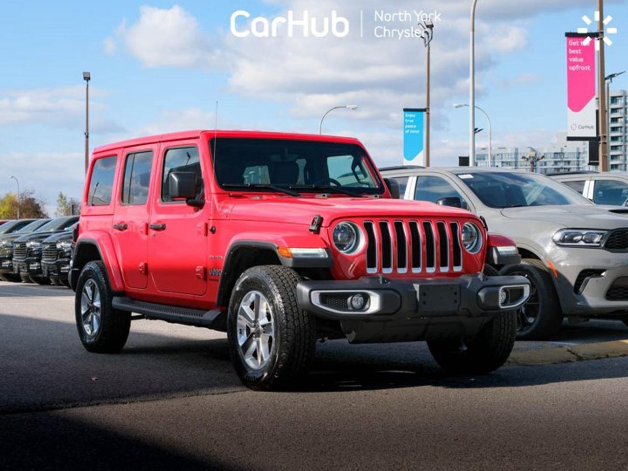 2023 Jeep Wrangler Sahara 3.6L Pentastar V6 | Cold Weather Group | LED Lighting Group | Body-Colour Freedom Top Photo