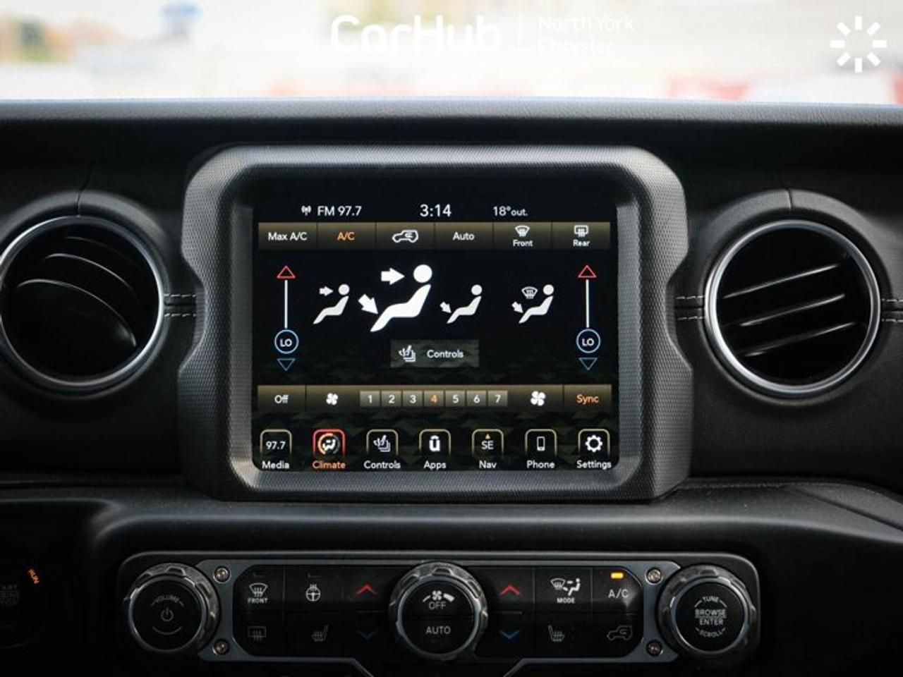 2023 Jeep Wrangler Sahara 3.6L Pentastar V6 | Cold Weather Group | LED Lighting Group | Body-Colour Freedom Top Photo