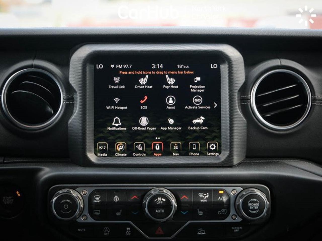 2023 Jeep Wrangler Sahara 3.6L Pentastar V6 | Cold Weather Group | LED Lighting Group | Body-Colour Freedom Top Photo