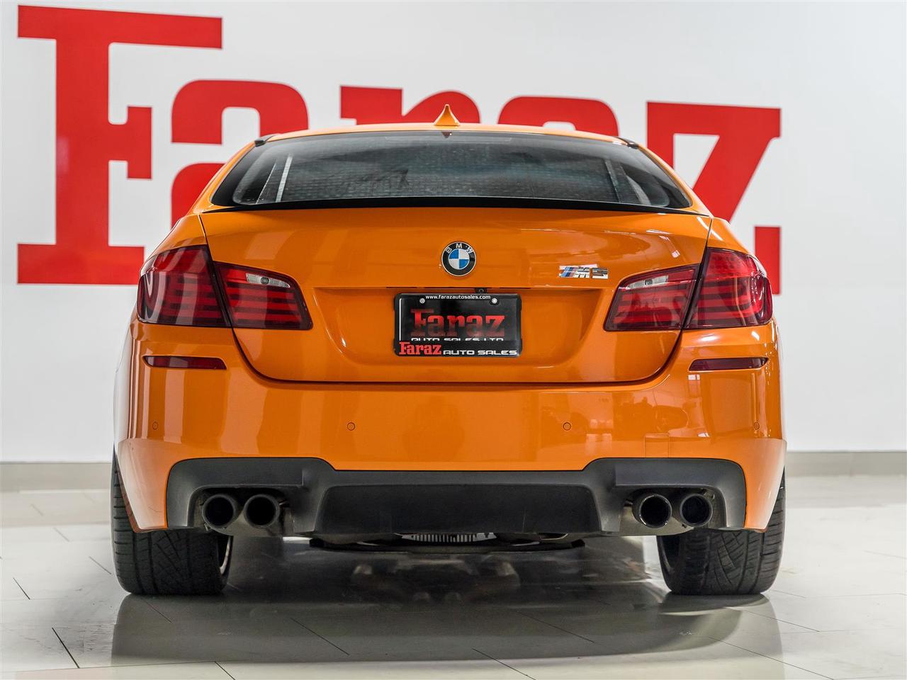 2013 BMW M5 BMW Individual|Very Rare Fire Orange Photo