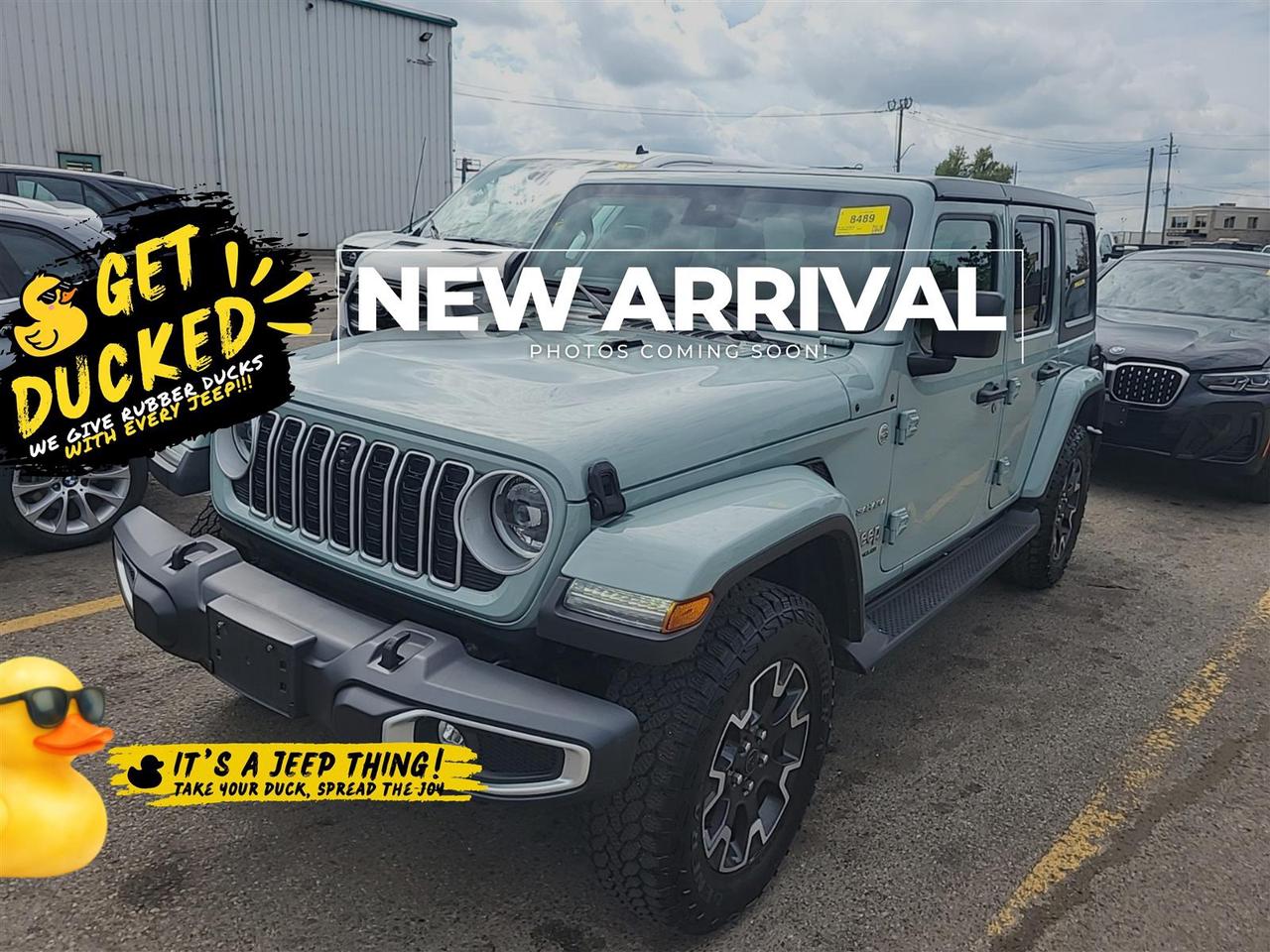 2024 Jeep Wrangler SAHARA 4X4 | LEATHER | TECH PKG | SAFETY PKG | TOW PKG | NO ACCIDENTS Photo
