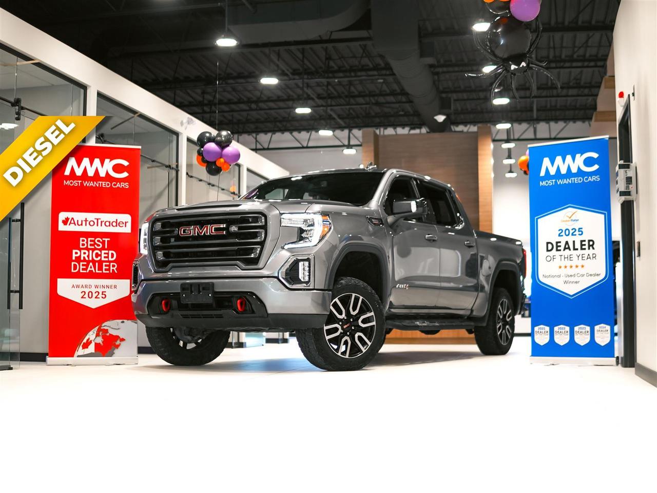 2021 GMC Sierra 1500 AT4 | PREM PKG | LTHR | ROOF | 3.0 L DIESEL | NO ACCIDENTS Photo