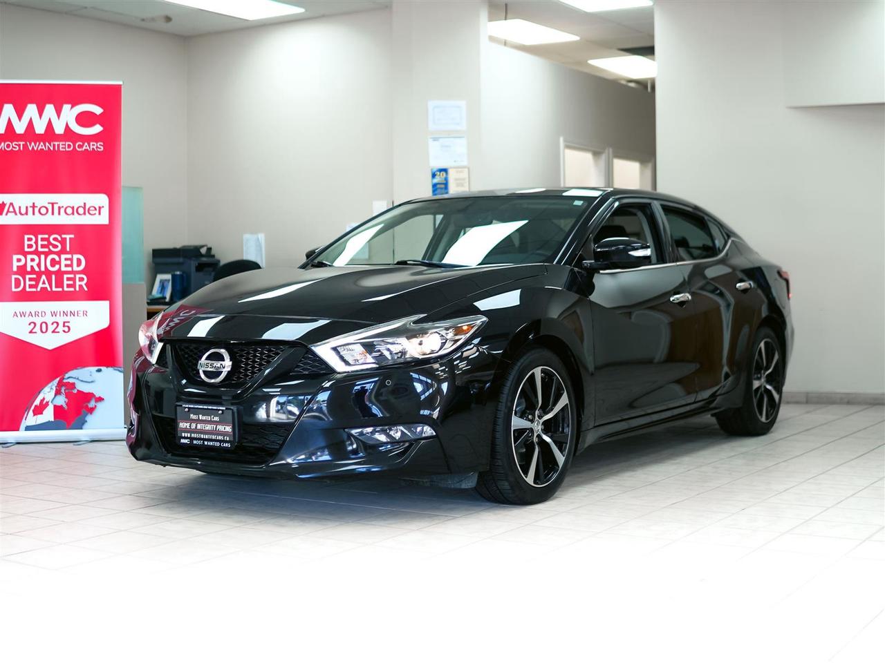2018 Nissan Maxima SL | LEATHER | DUAL ROOF | HTD STEERING | NO ACCIDENTS Photo