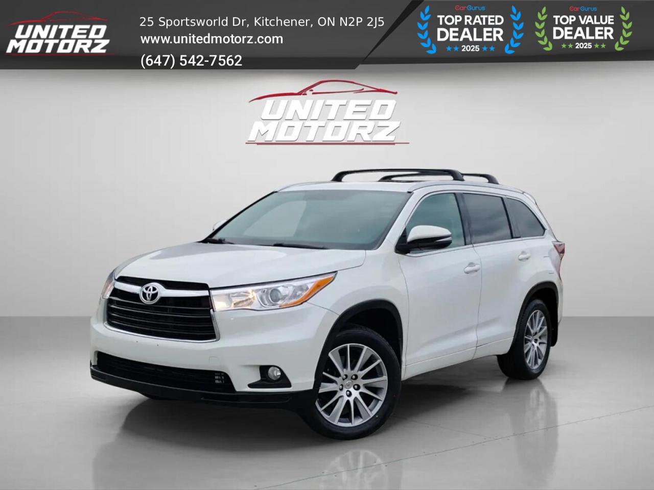 2015 Toyota Highlander XLE AWD 3.5L 6cyl~SAFETYT CERTIFIED~ Photo5