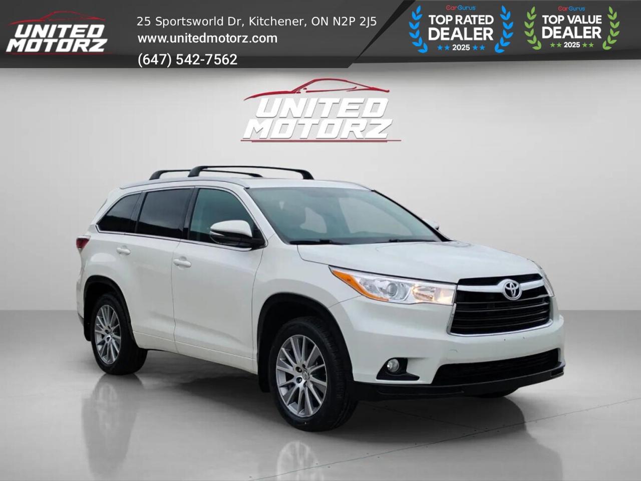 2015 Toyota Highlander XLE AWD 3.5L 6cyl~SAFETYT CERTIFIED~ Photo