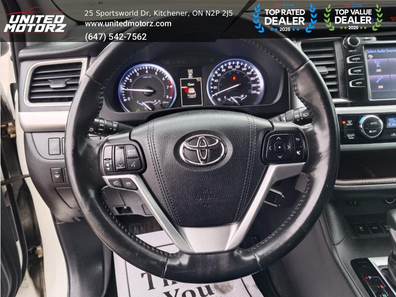 2015 Toyota Highlander XLE AWD 3.5L 6cyl~SAFETYT CERTIFIED~ Photo