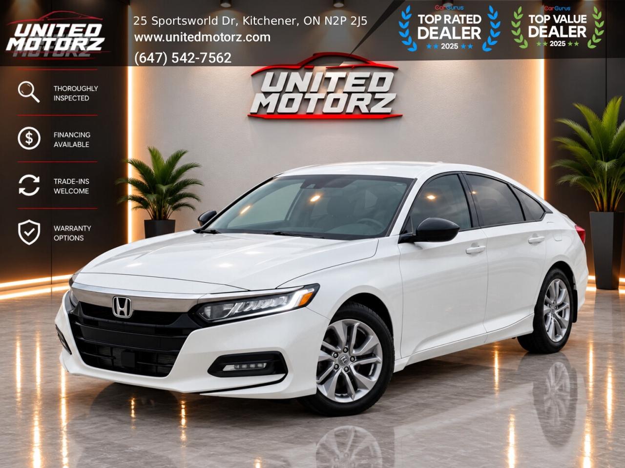 2018 Honda Accord LX CVT FWD 1.5L 4cyl~ AS IS SPECIAL~ Photo