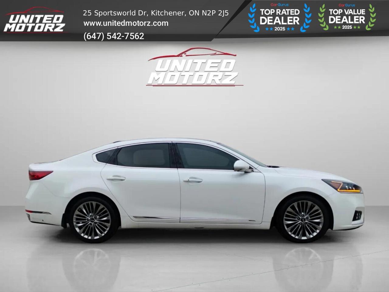 2018 Kia CADENZA LIMITED FWD 3.3L 6cyl~SAFETY CERTIFIED~LOW KM's~ Photo