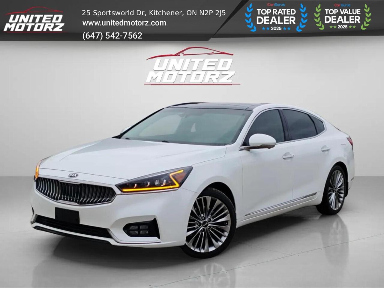 2018 Kia CADENZA LIMITED FWD 3.3L 6cyl~SAFETY CERTIFIED~LOW KM's~ Photo