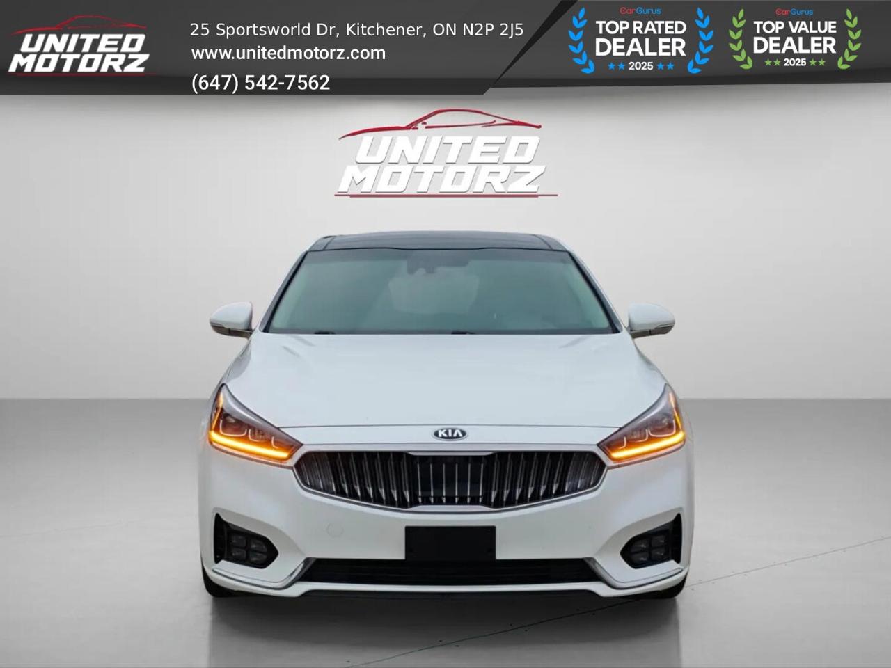 2018 Kia CADENZA LIMITED FWD 3.3L 6cyl~SAFETY CERTIFIED~LOW KM's~ Photo